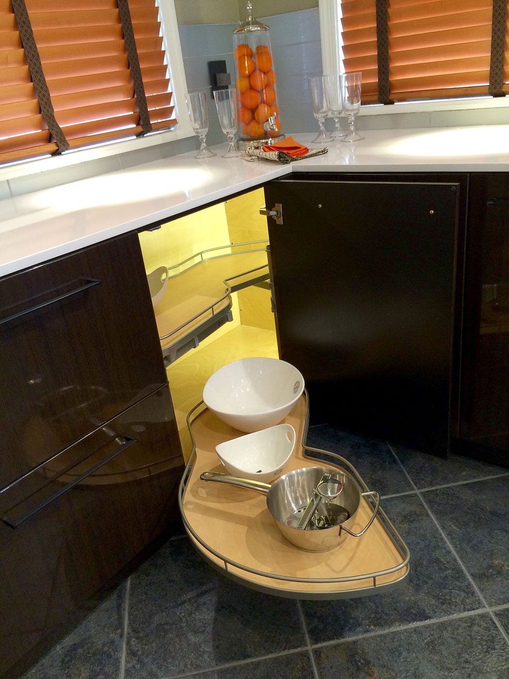 5 Solutions For Your Kitchen Corner Cabinet Storage Needs 5 Solutions For Your Kitchen Corner Cabinet Storage Needs